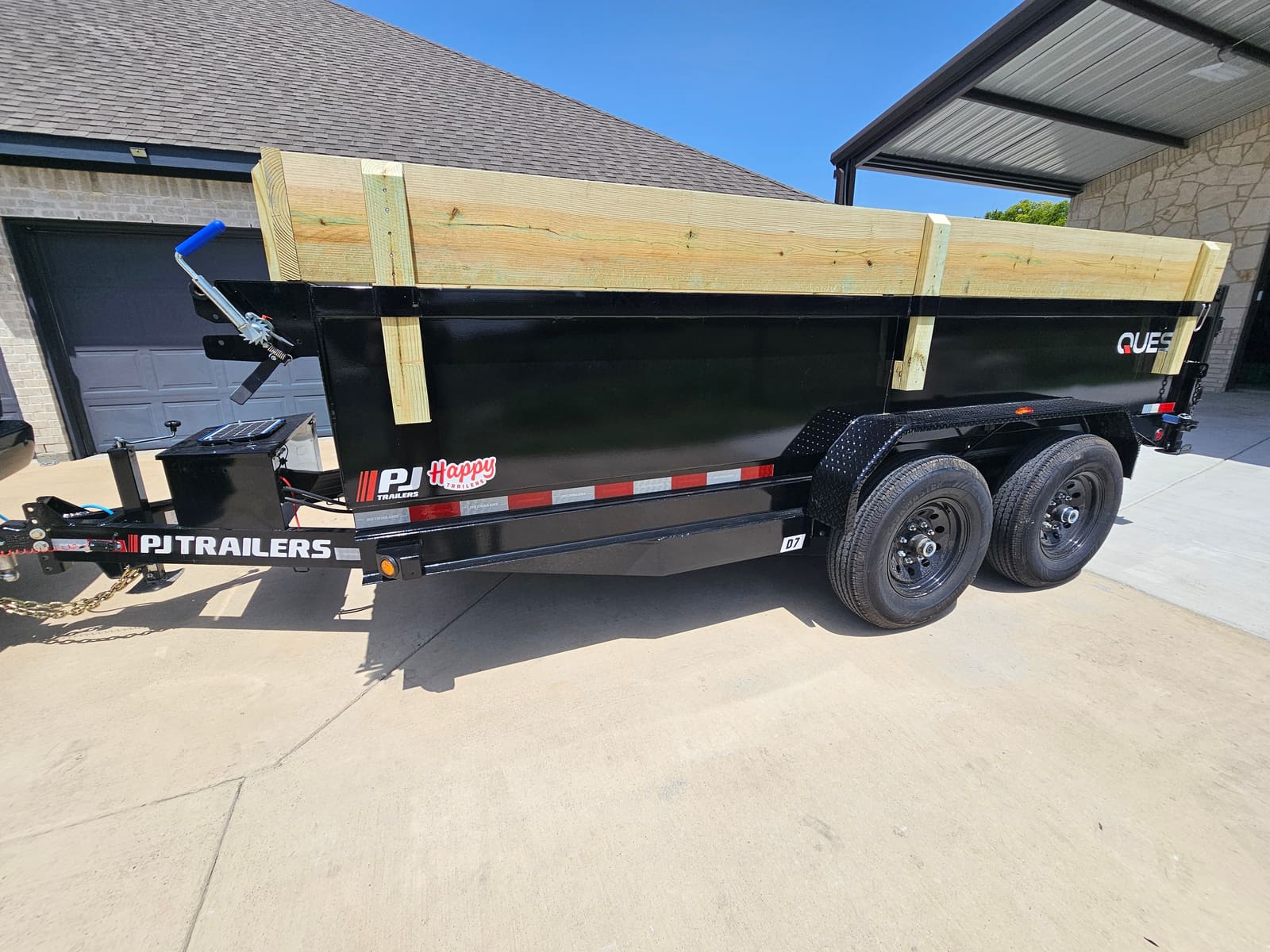 Dump Trailers available for rent