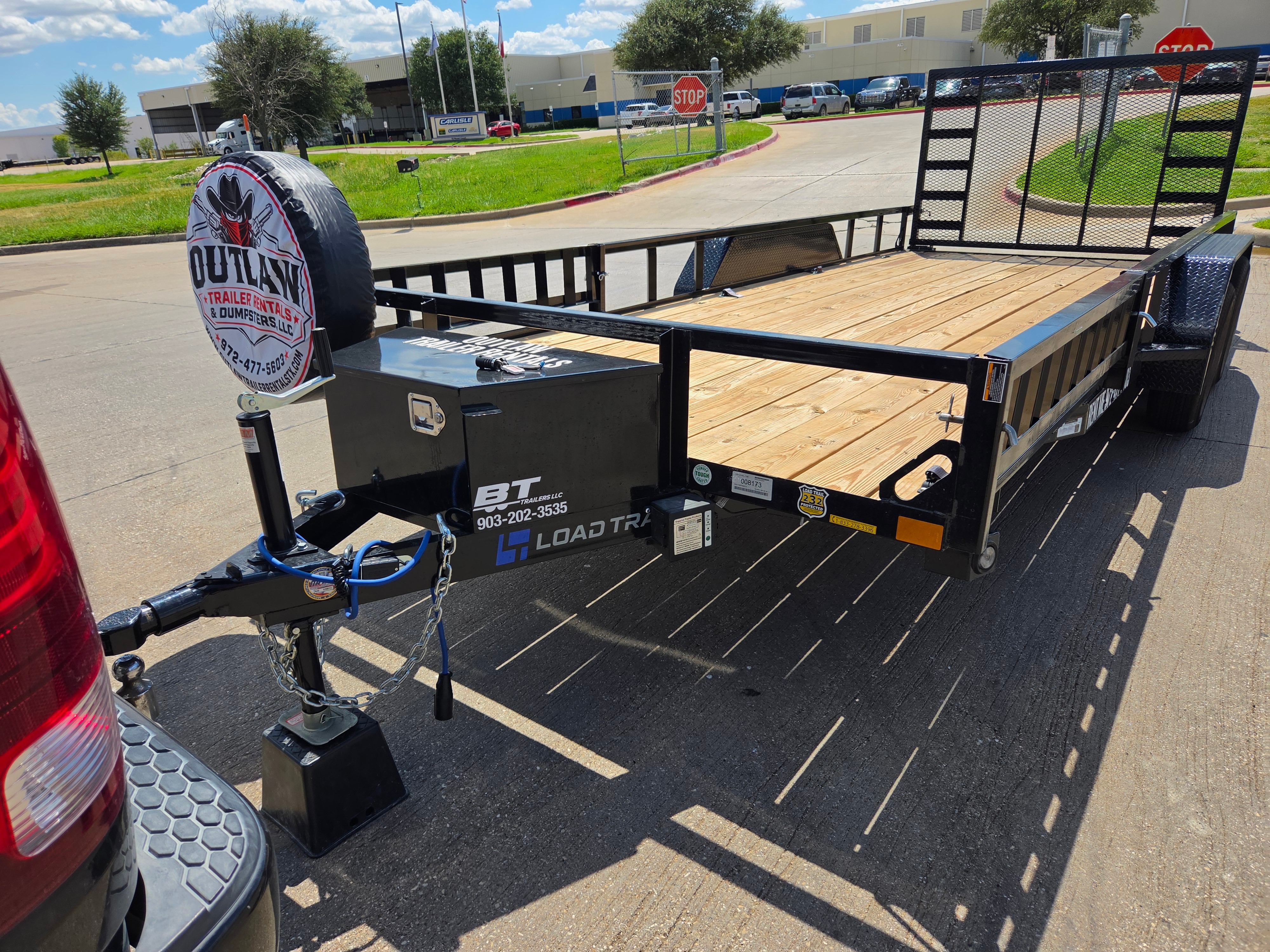 Utility Trailers available for rent